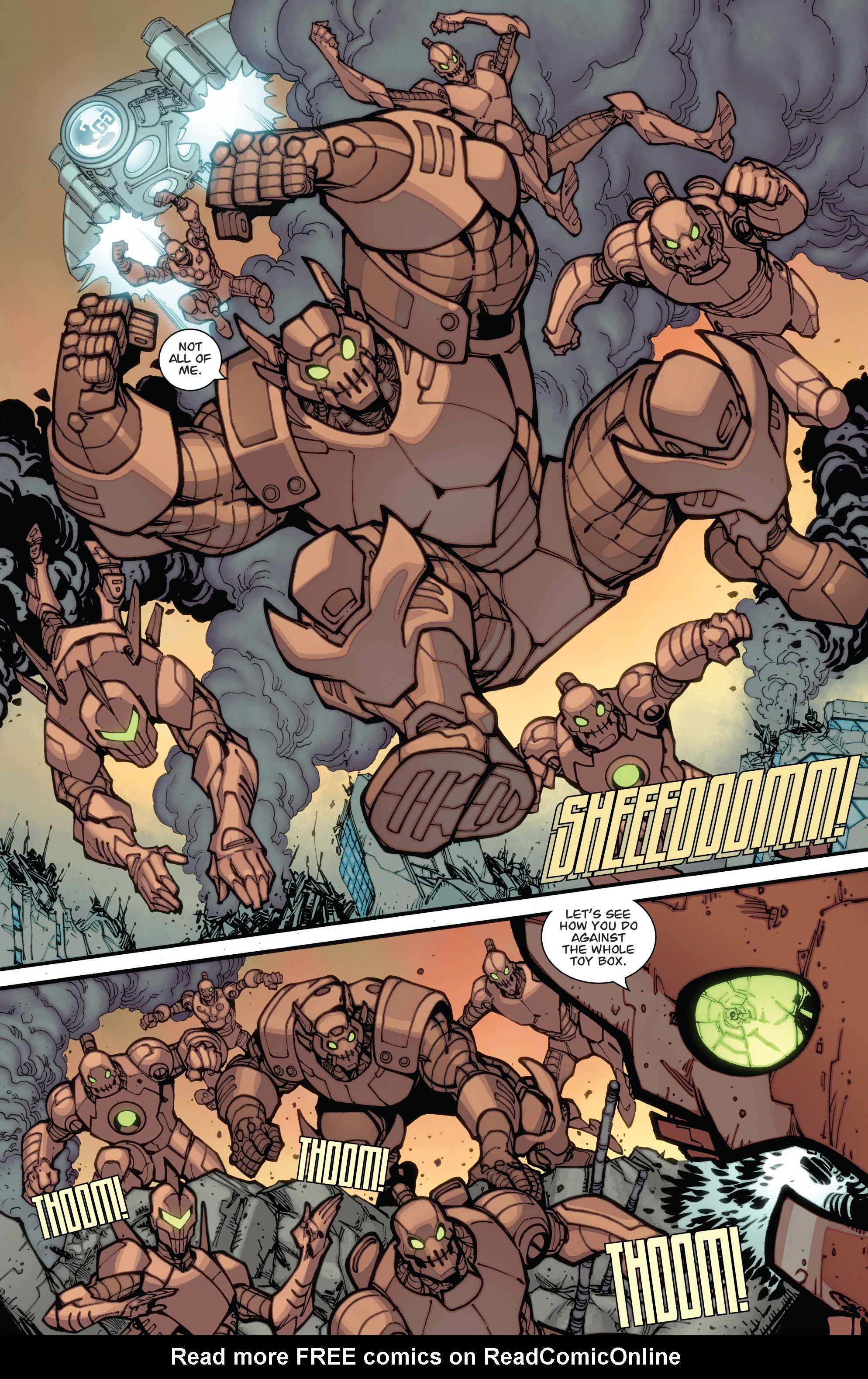 Read online Guarding the Globe (2012) comic -  Issue # _TPB - 124