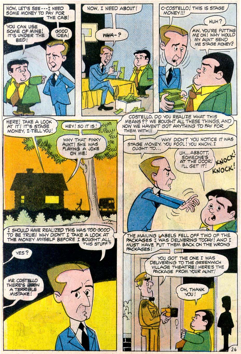 Read online Abbott & Costello comic -  Issue #1 - 27