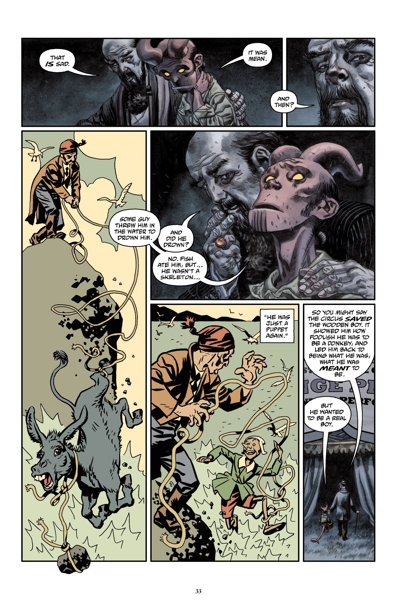 Read online Hellboy The Complete Short Stories comic -  Issue # TPB 1 (Part 1) - 34
