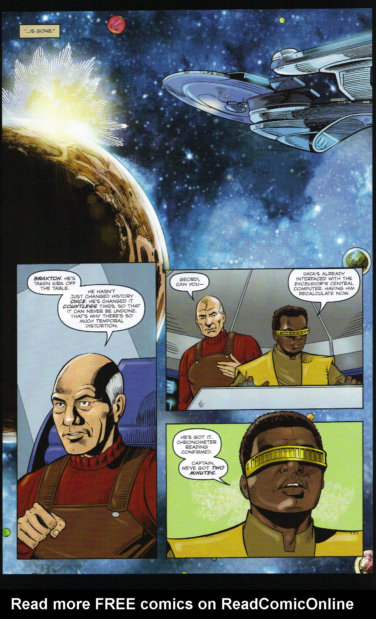 Read online Star Trek: The Next Generation: The Last Generation comic -  Issue #5 - 5