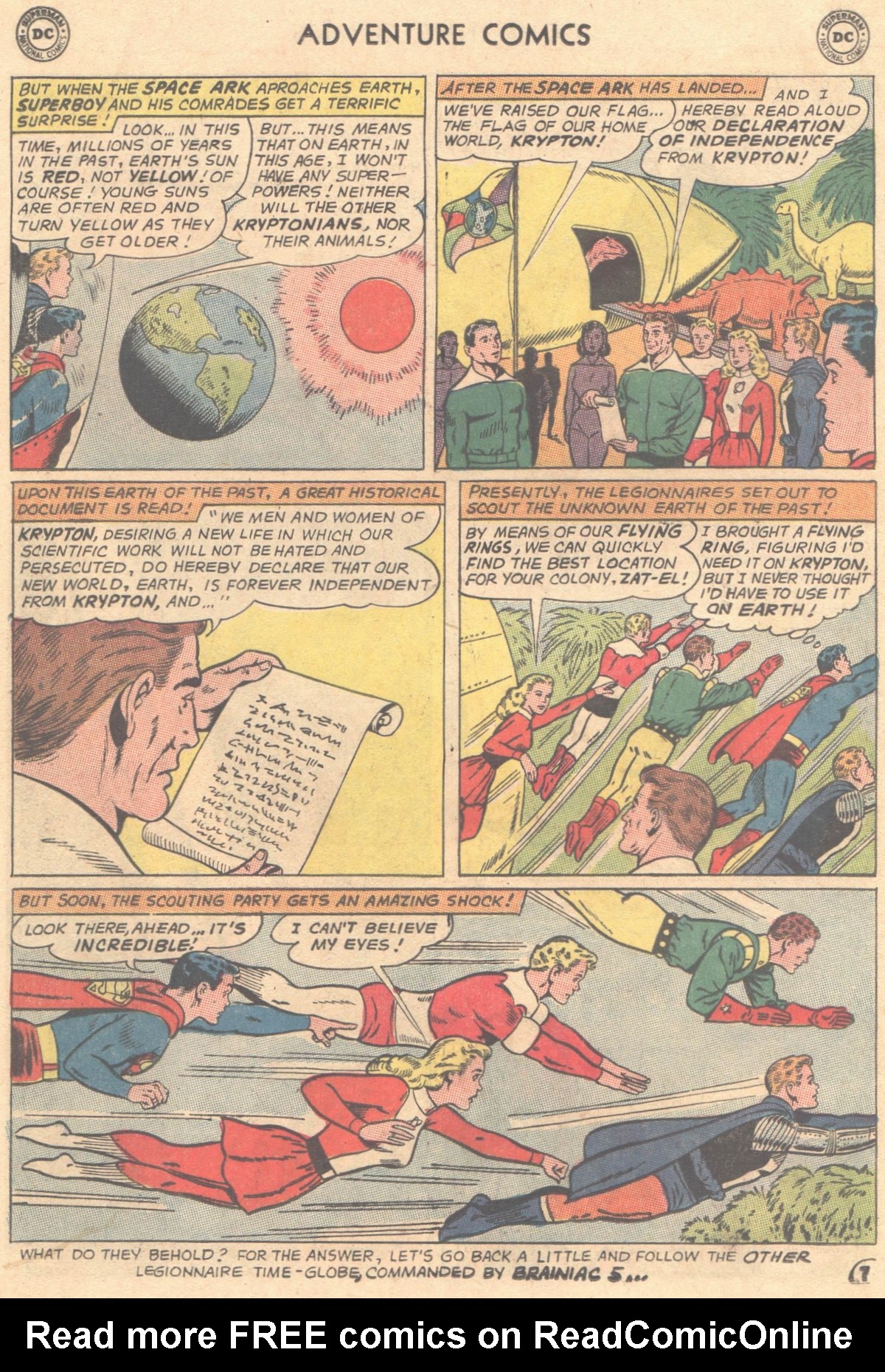 Read online Adventure Comics (1938) comic -  Issue #333 - 8