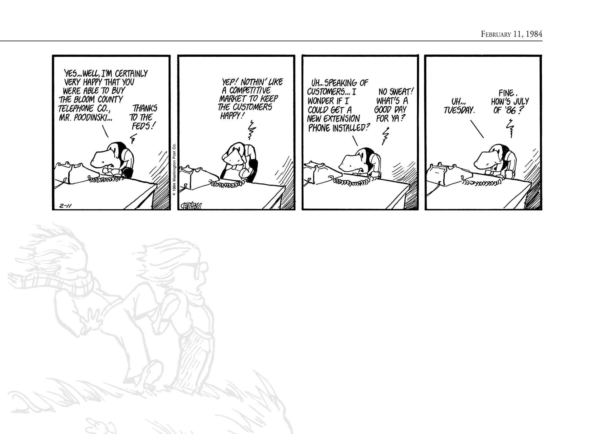 Read online The Bloom County Digital Library comic -  Issue # TPB 4 (Part 1) - 48