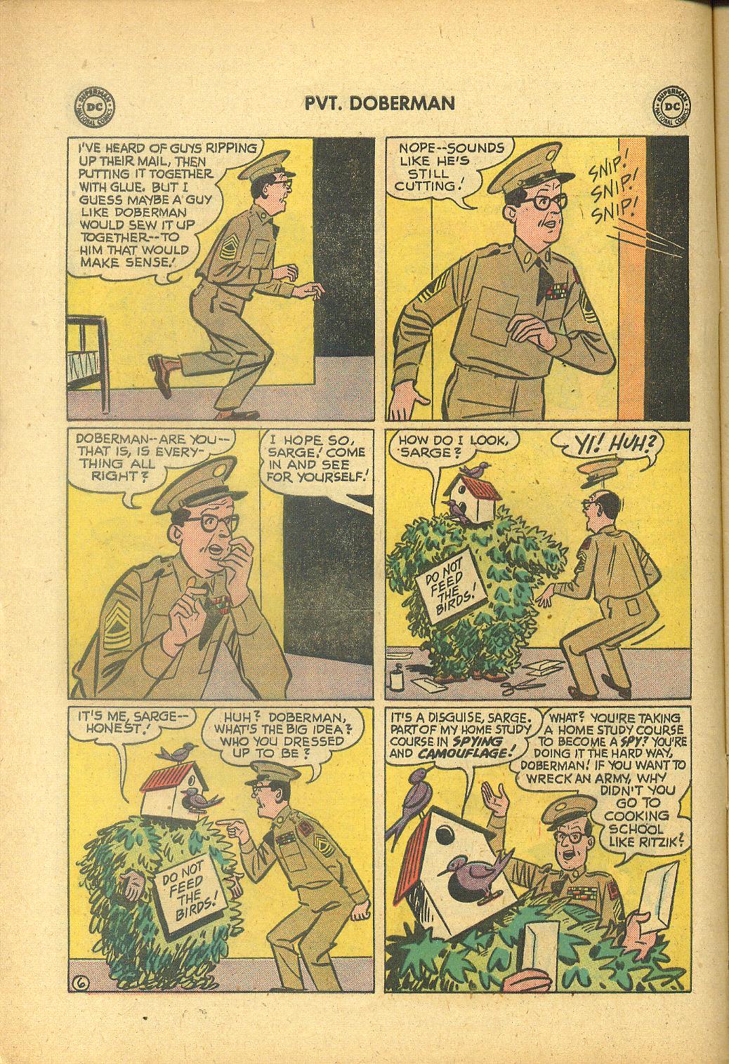 Read online Sgt. Bilko's Pvt. Doberman comic -  Issue #1 - 8