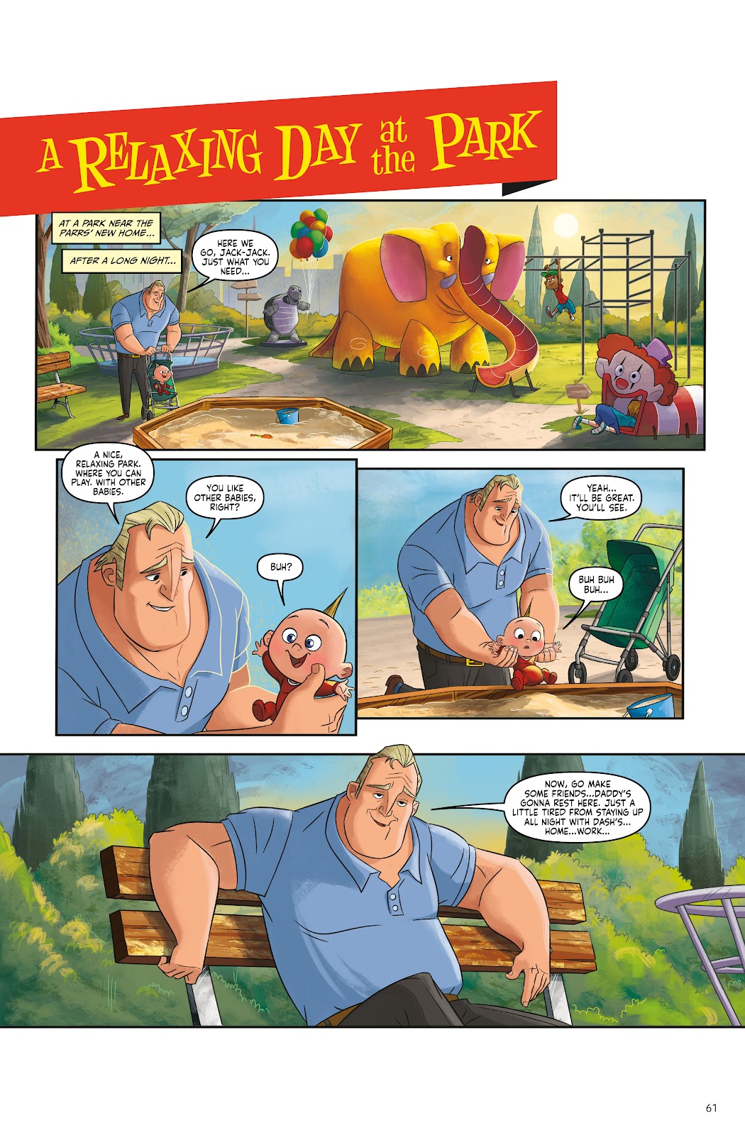 Disney/PIXAR Incredibles 2 Library Edition issue TPB (Part 1) - Page 60
