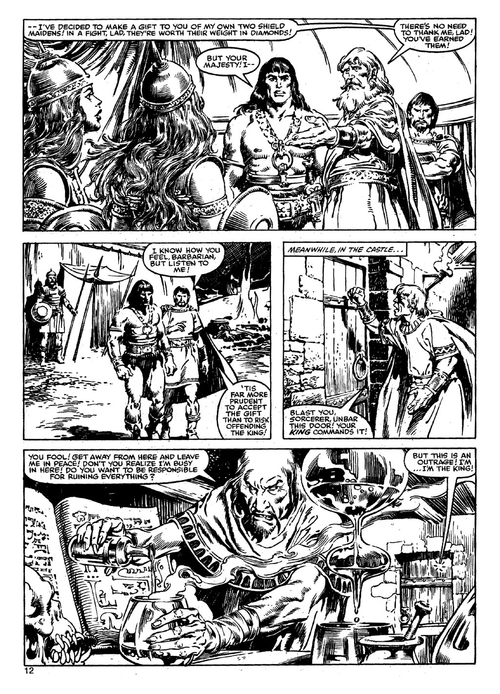 Read online The Savage Sword Of Conan comic -  Issue #90 - 11