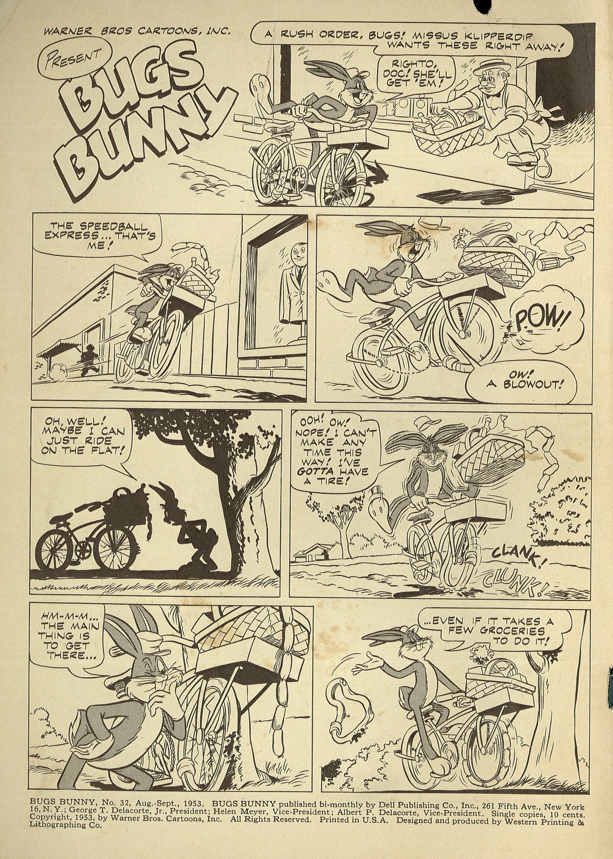 Bugs Bunny Issue #32 #6 - English 2