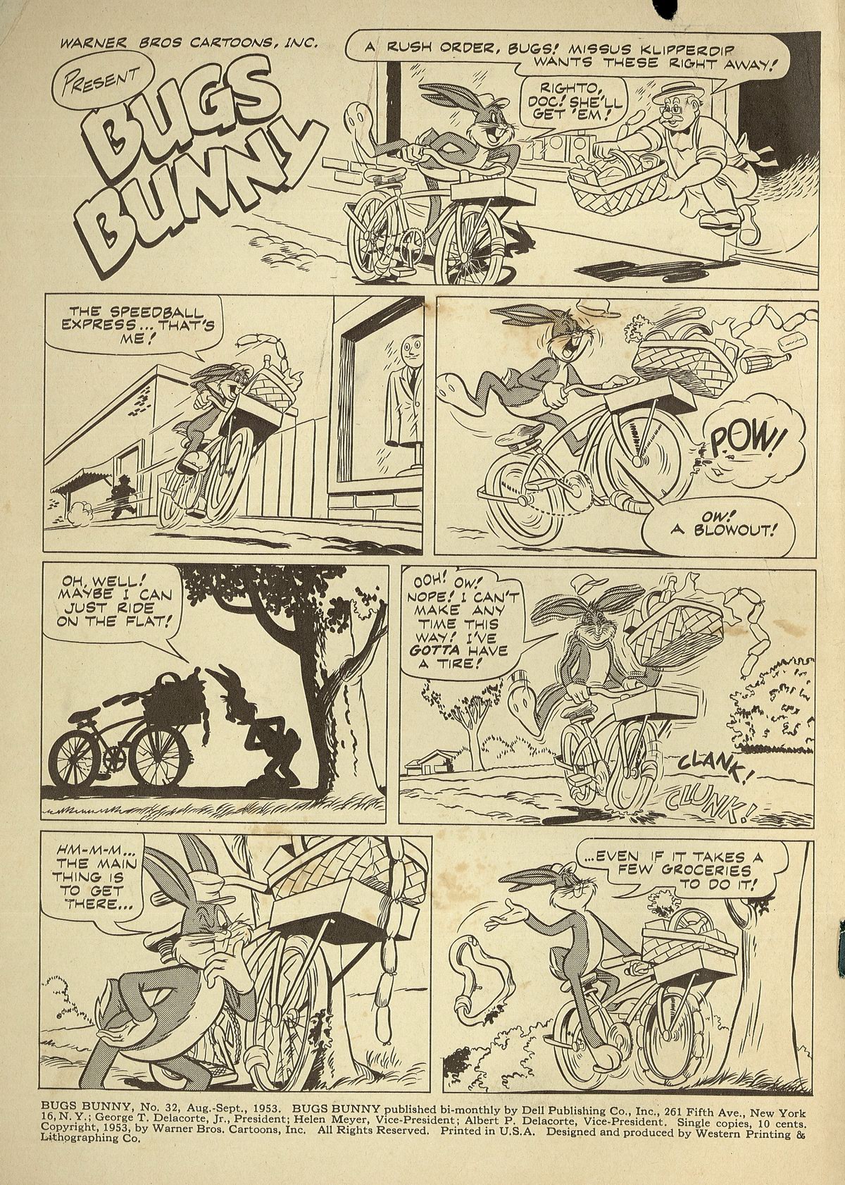 Read online Bugs Bunny comic -  Issue #32 - 2