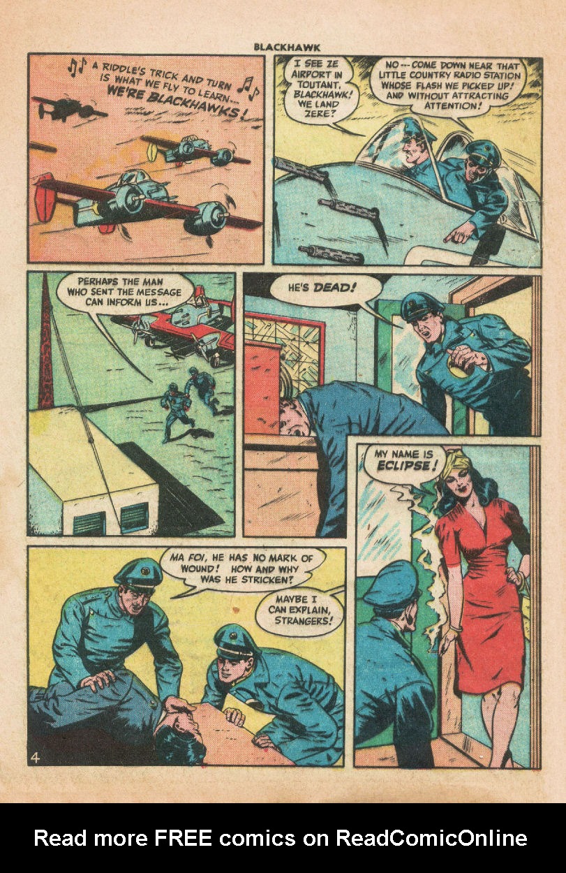 Read online Blackhawk (1957) comic -  Issue #12 - 6