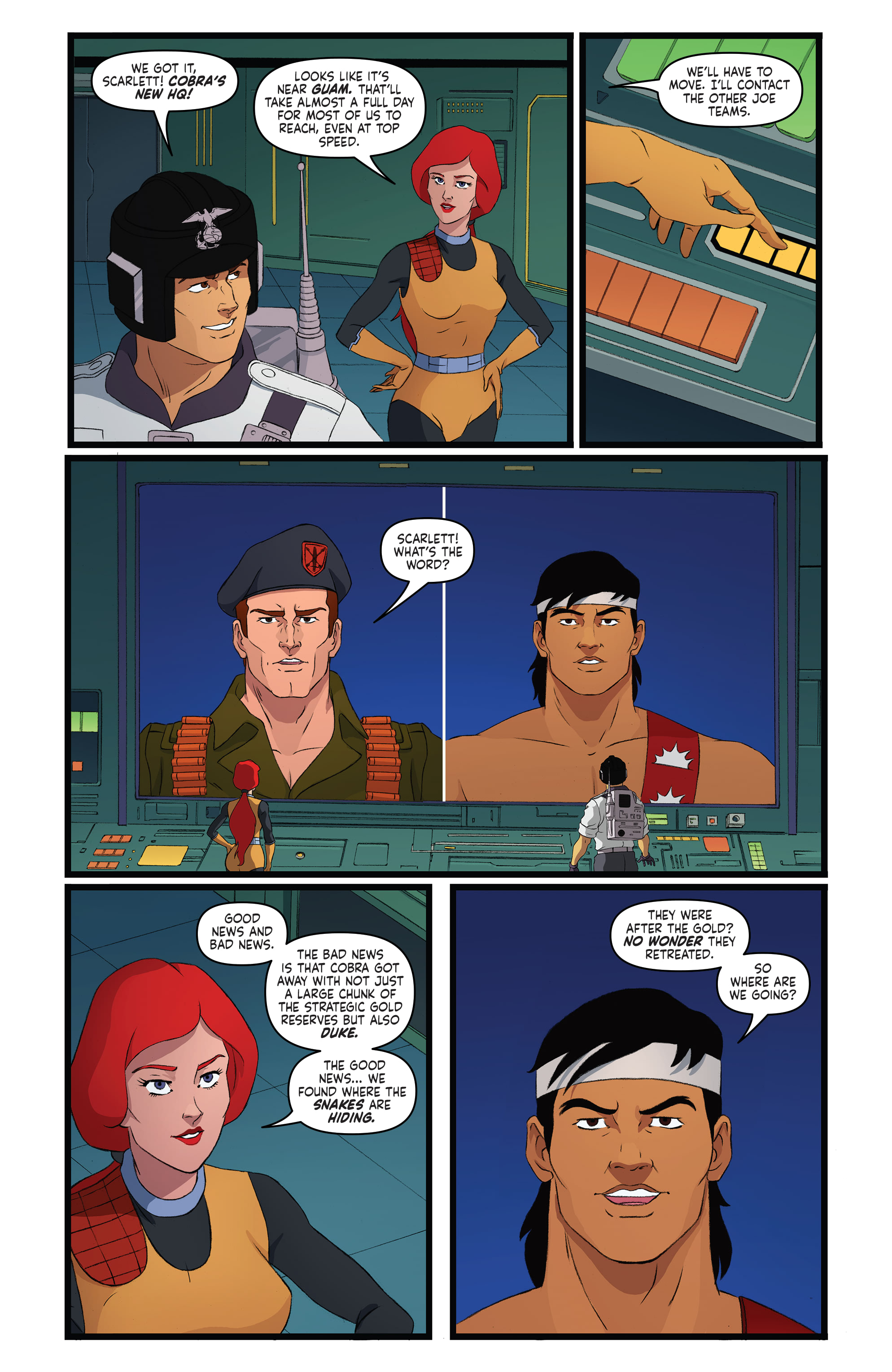 Read online G.I. Joe: Saturday Morning Adventures comic -  Issue #3 - 4