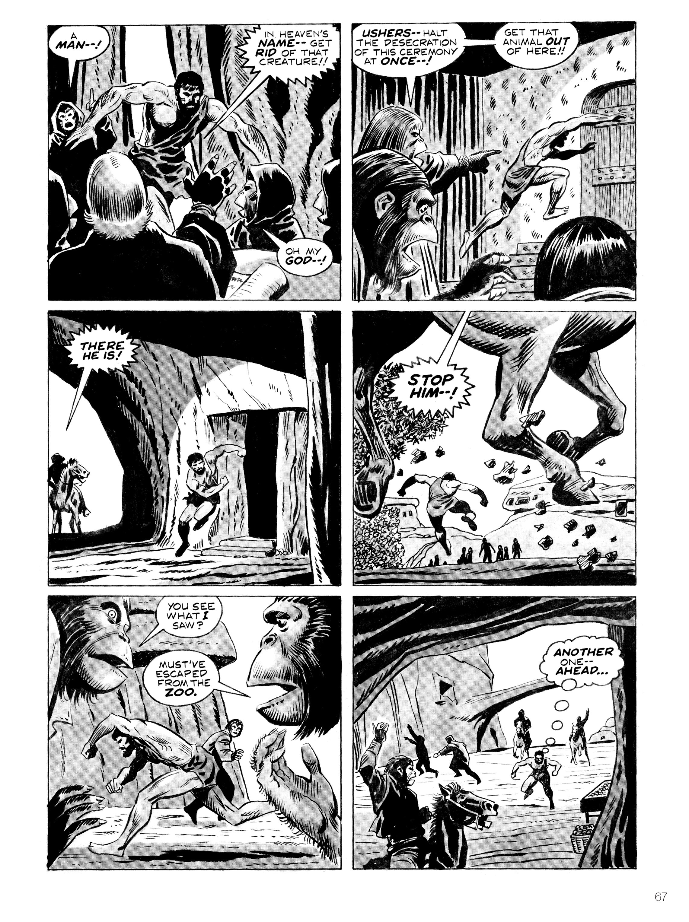 Read online Planet of the Apes: Archive comic -  Issue # TPB 2 (Part 1) - 64