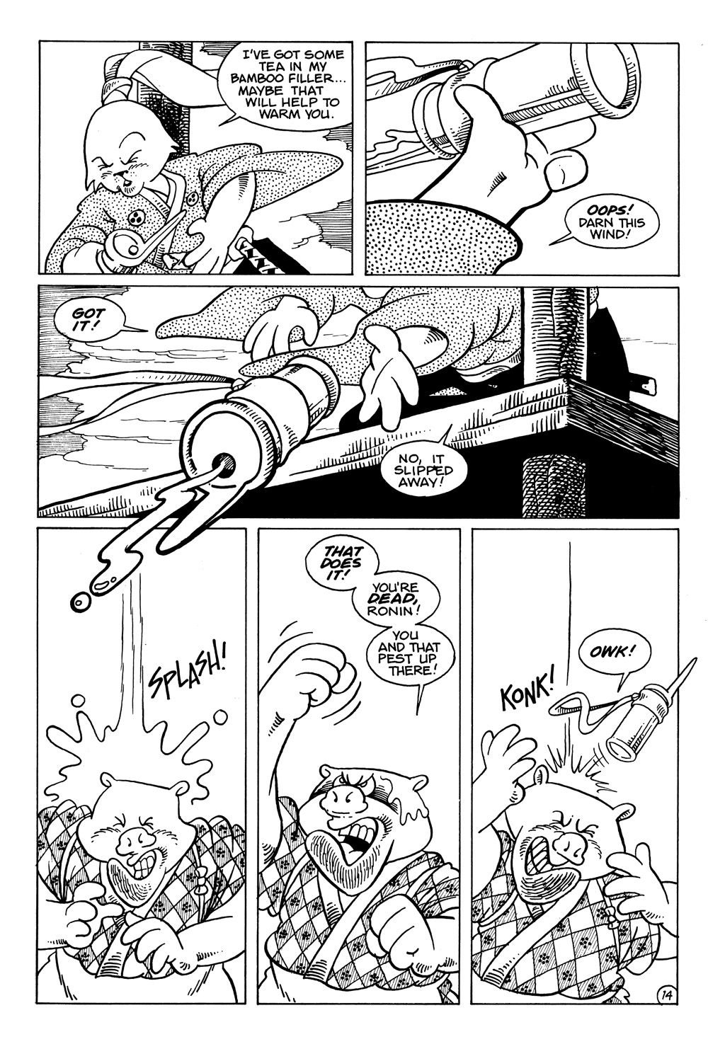 Read online Usagi Yojimbo (1987) comic -  Issue #7 - 15