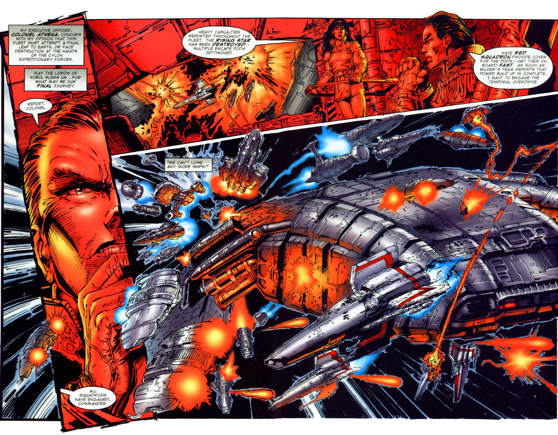 Read online Battlestar Galactica (1995) comic -  Issue #1 - 8