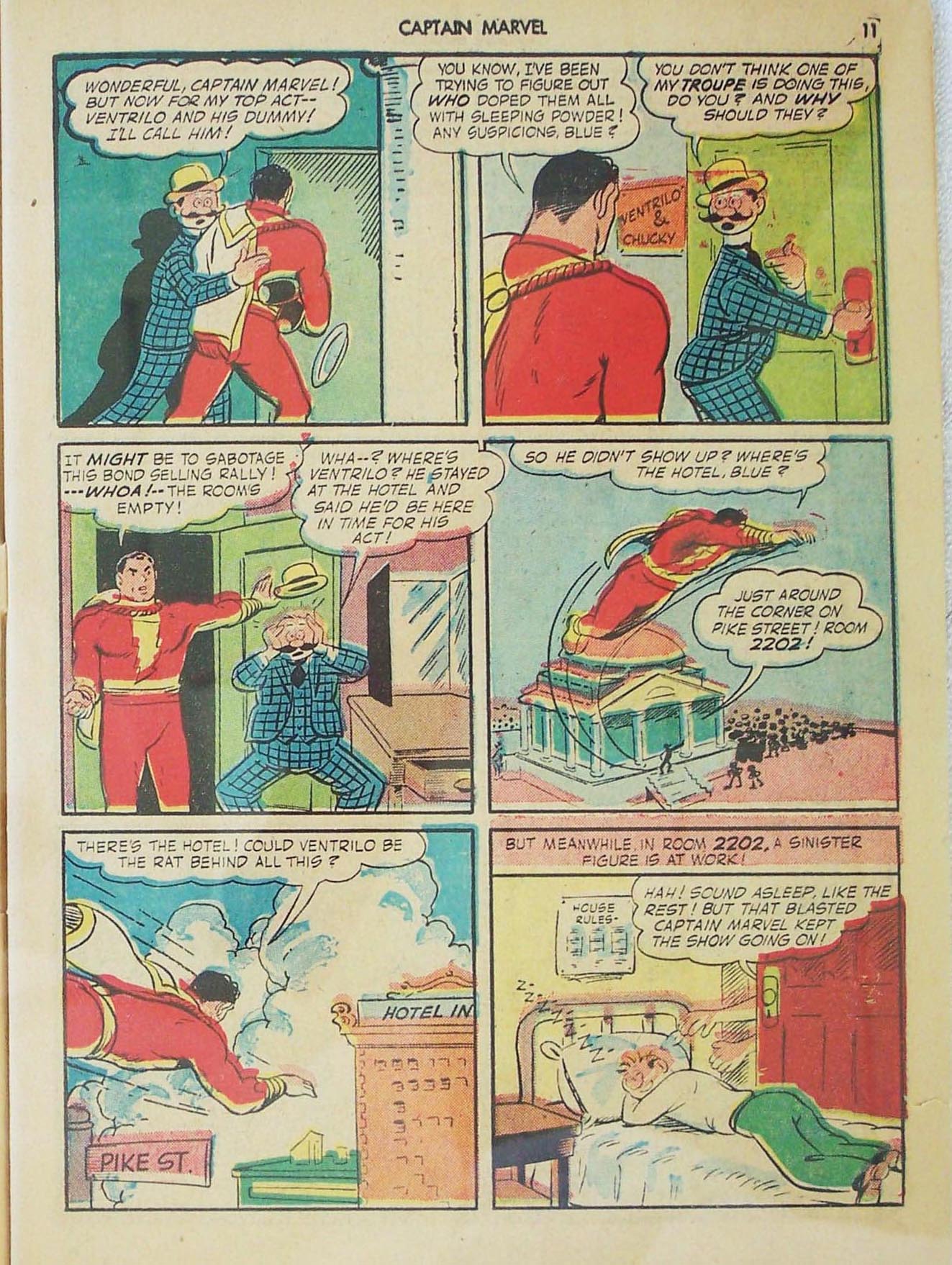 Read online Captain Marvel Adventures comic -  Issue #26 - 12