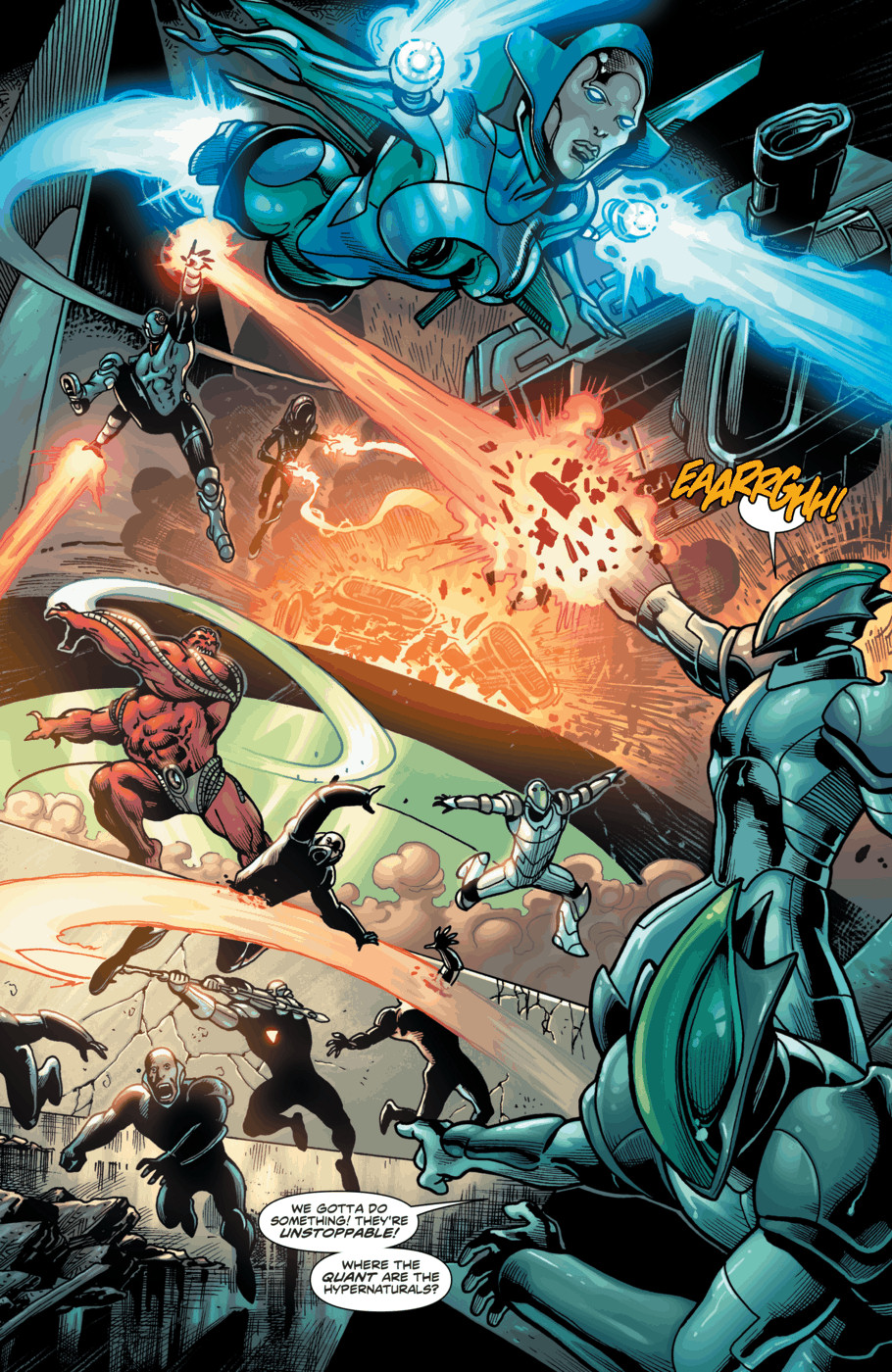 Read online The Hypernaturals comic -  Issue #8 - 14