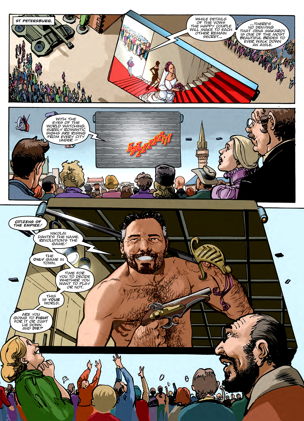 Read online Nikolai Dante comic -  Issue # TPB 11 - 85