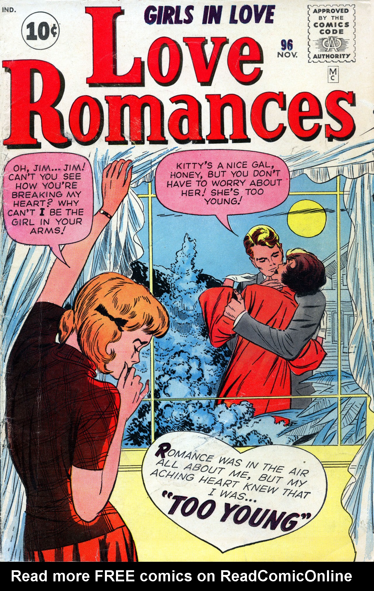 Read online Love Romances comic -  Issue #96 - 1