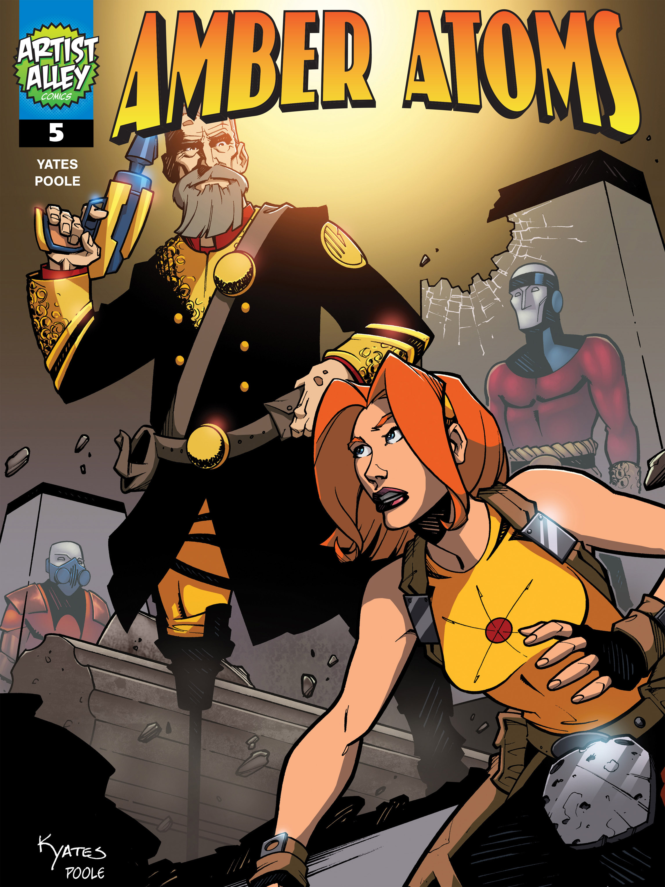 Read online Amber Atoms comic -  Issue #5 - 1