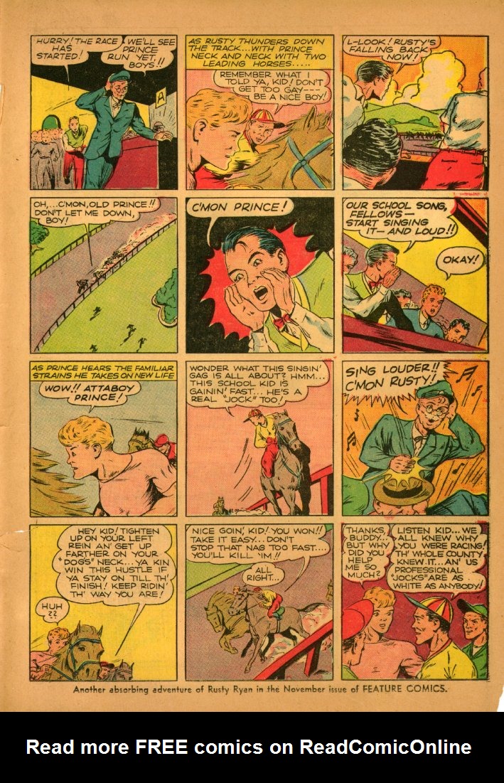 Read online Feature Comics comic -  Issue #37 - 39