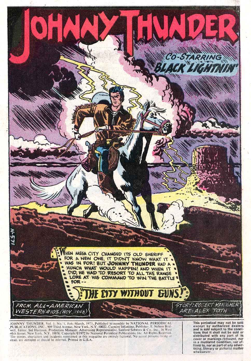 Read online Johnny Thunder comic -  Issue #1 - 3