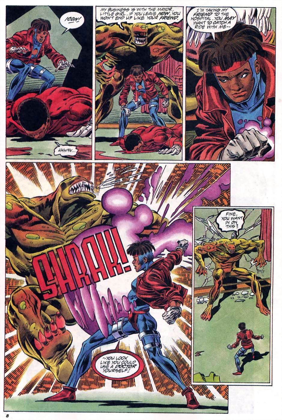 Read online Icon comic -  Issue #3 - 8