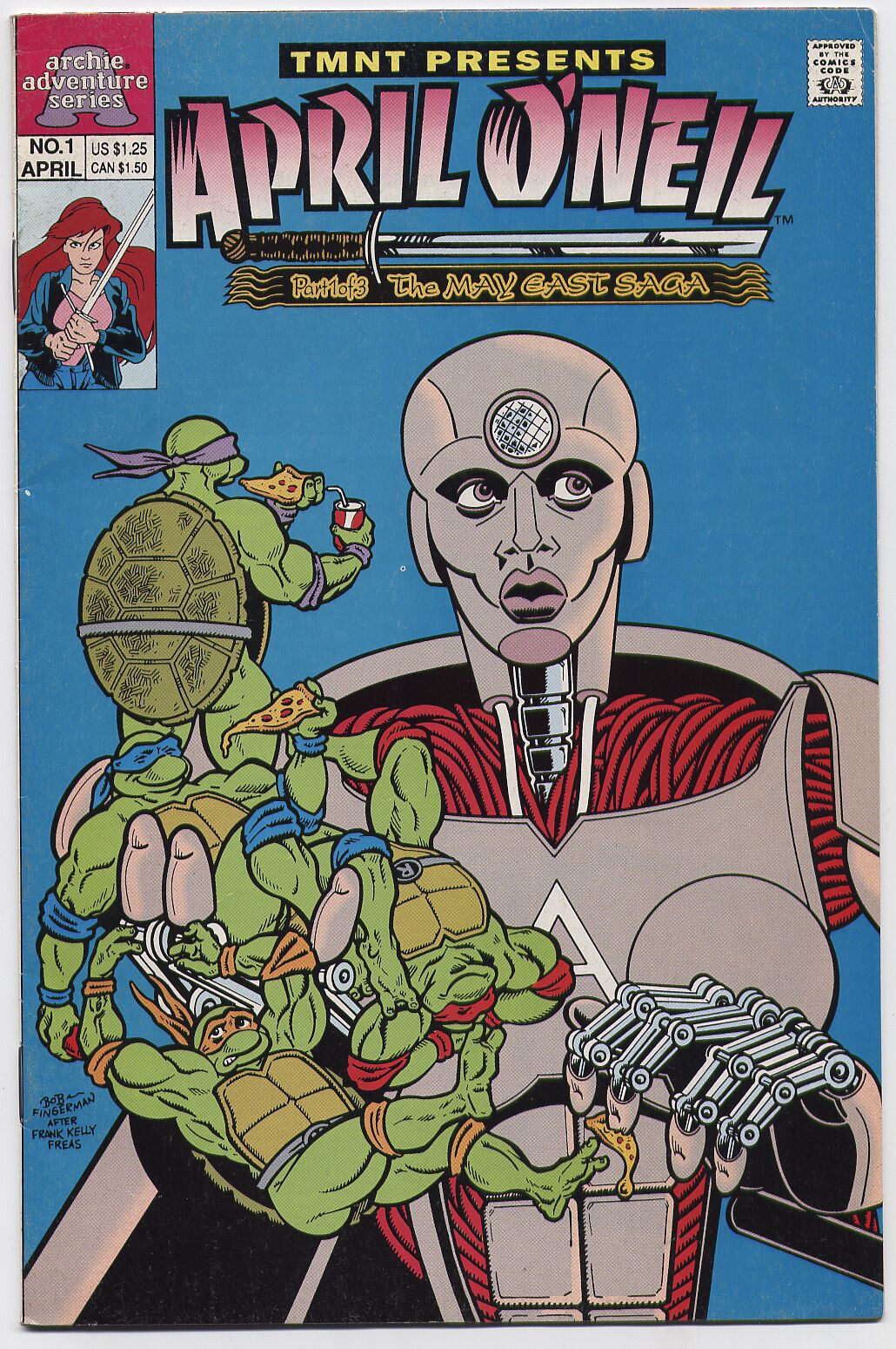 Read online Teenage Mutant Ninja Turtles Presents: April O'Neil (May East Saga) comic -  Issue #1 - 1