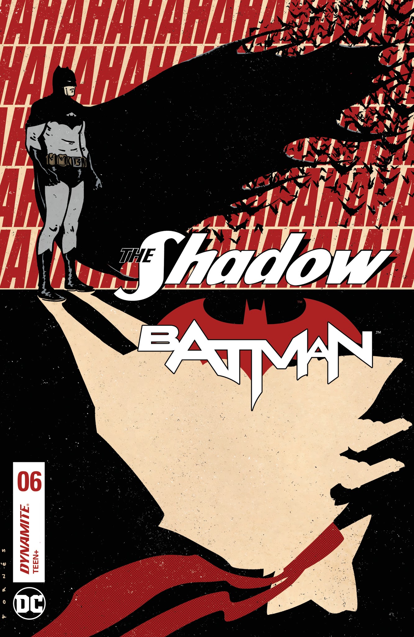 Read online The Shadow/Batman comic -  Issue #6 - 4