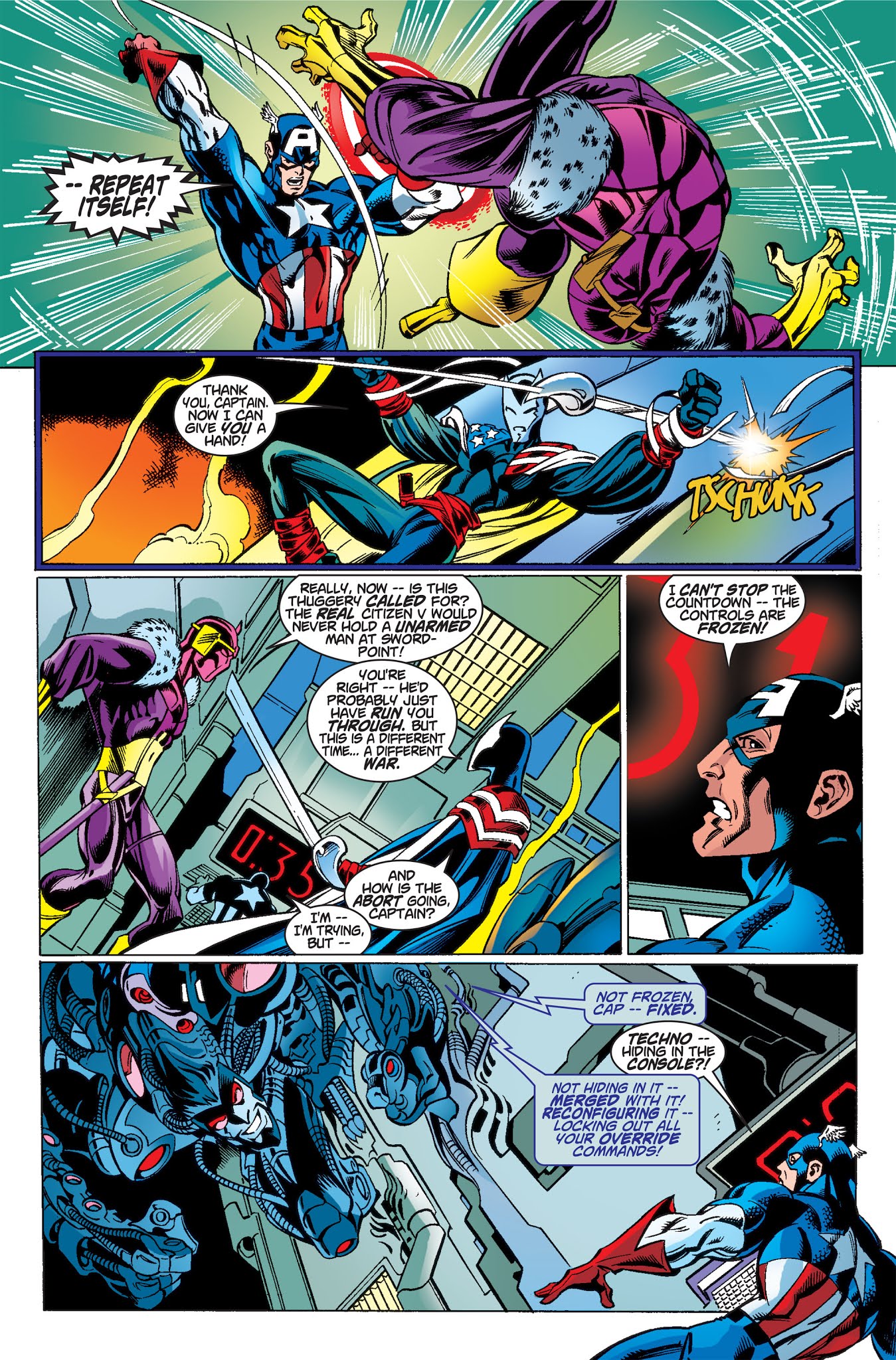 Read online Captain America/Citizen V '98 comic -  Issue # Full - 32