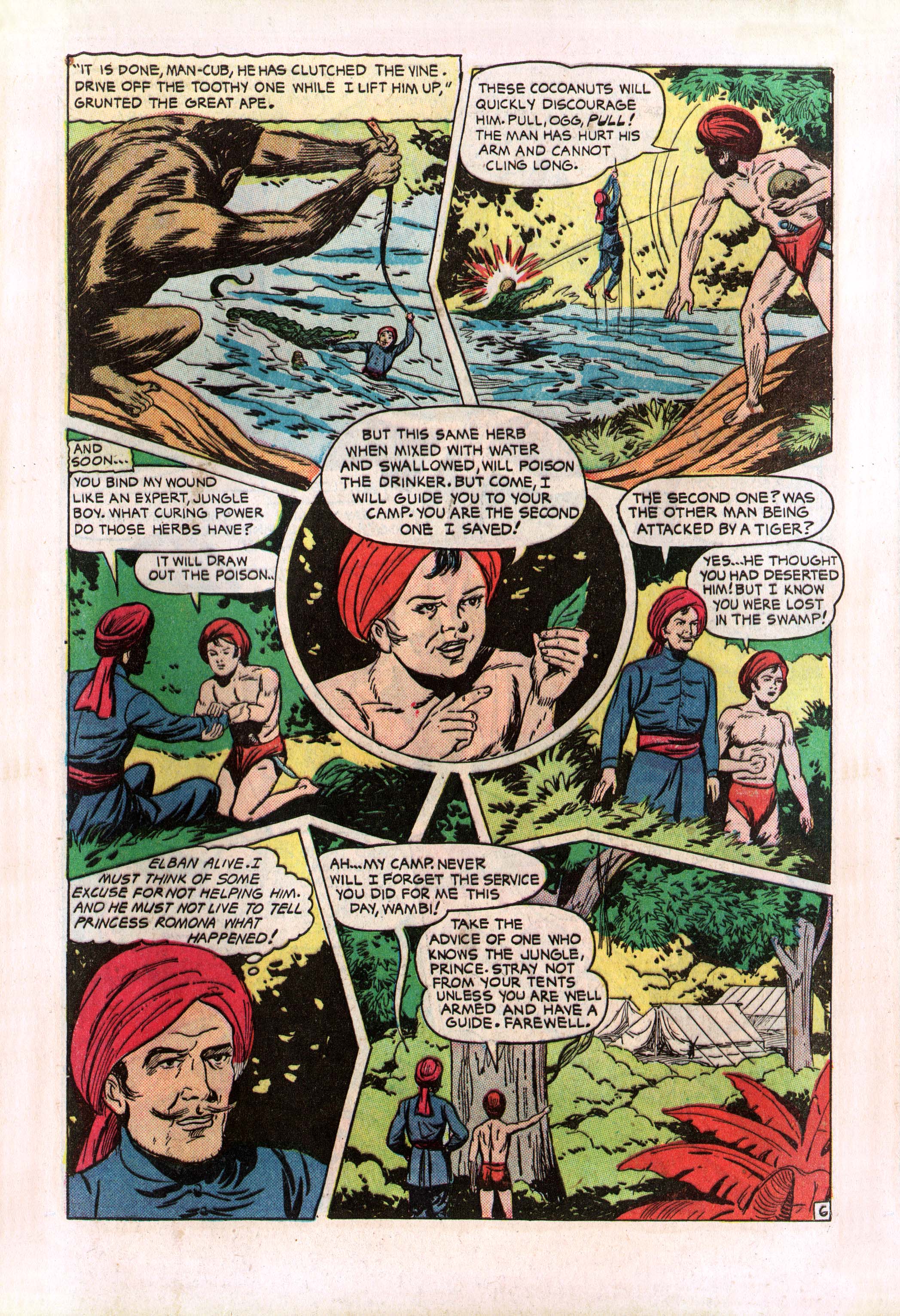 Read online Wambi Jungle Boy comic -  Issue #8 - 8