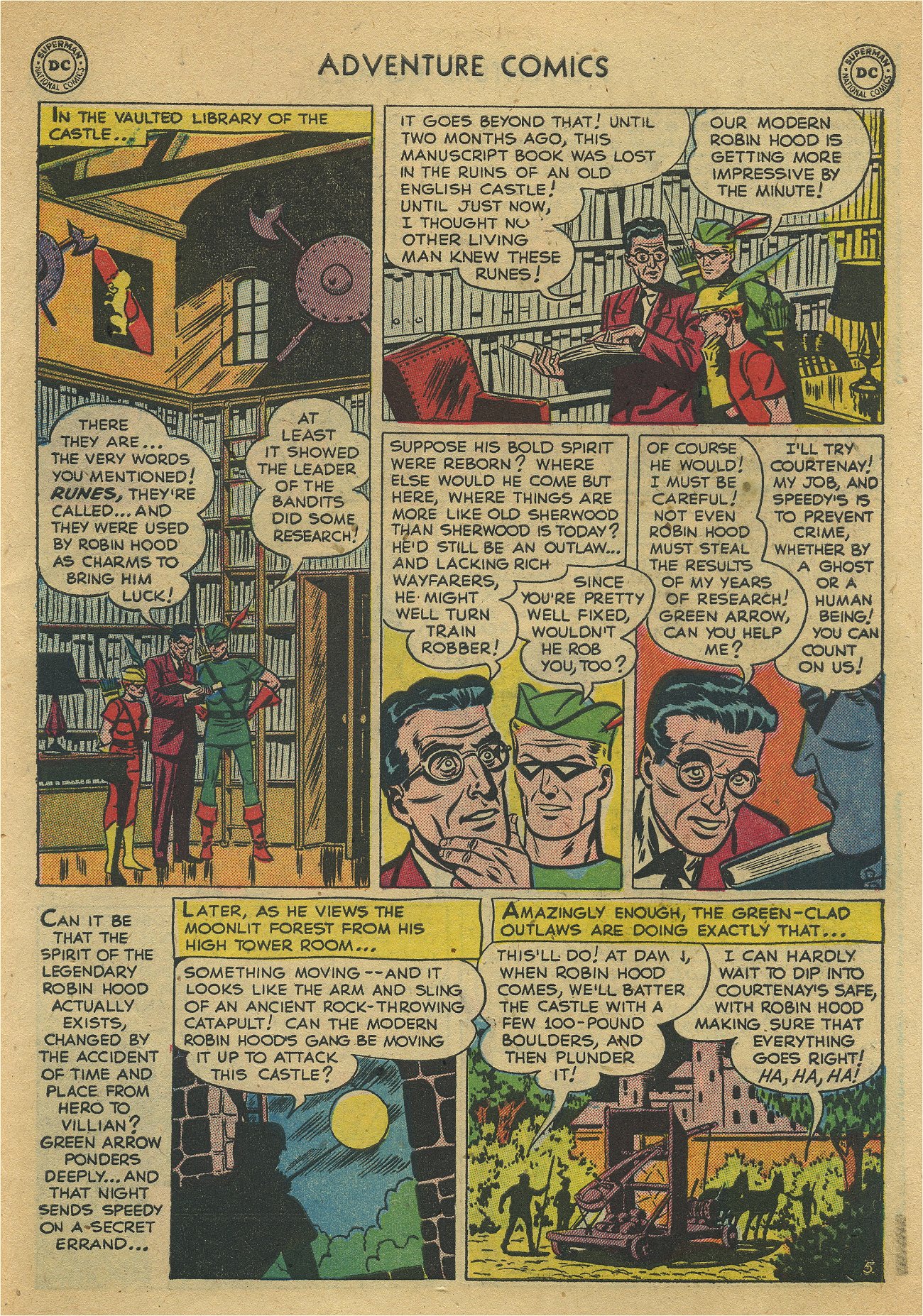 Read online Adventure Comics (1938) comic -  Issue #171 - 37