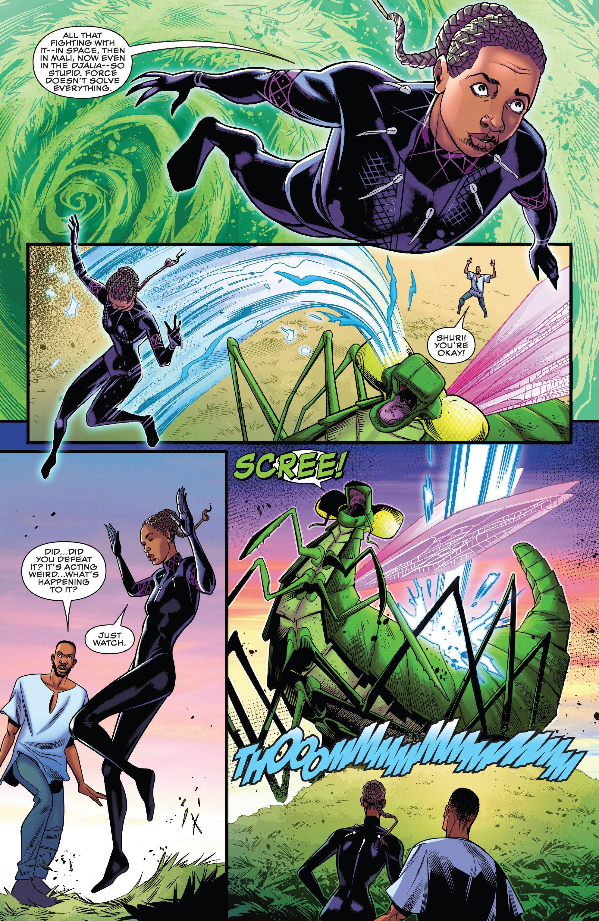 Read online Shuri comic -  Issue #10 - 12