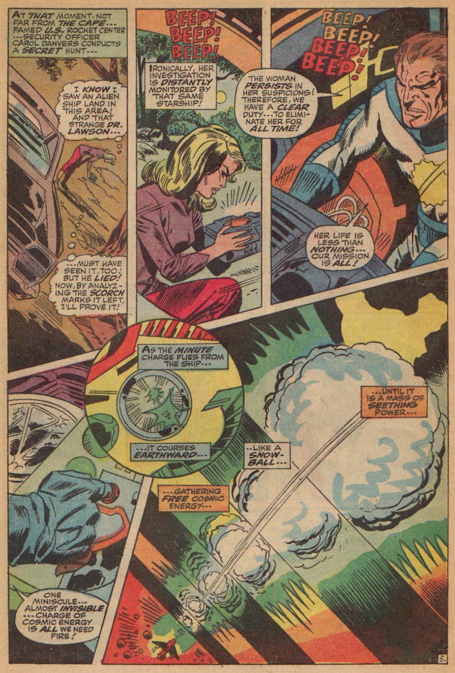 Captain Marvel (1968) Issue #7 #7 - English 6 Captain Marvel (1968) Issue #7 #7 - English 6