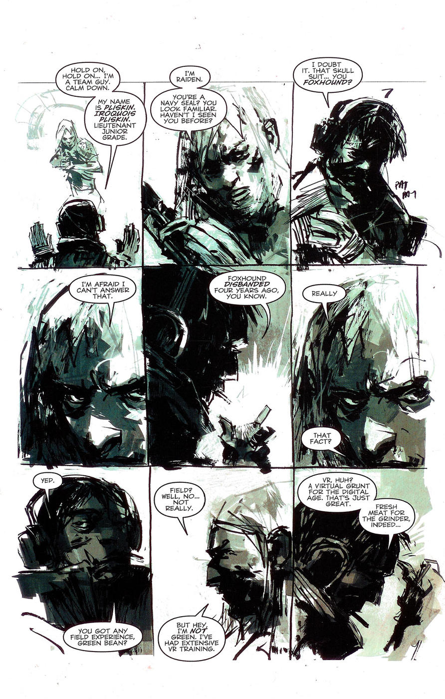 Read online Metal Gear Solid: Sons of Liberty comic -  Issue #2 - 12