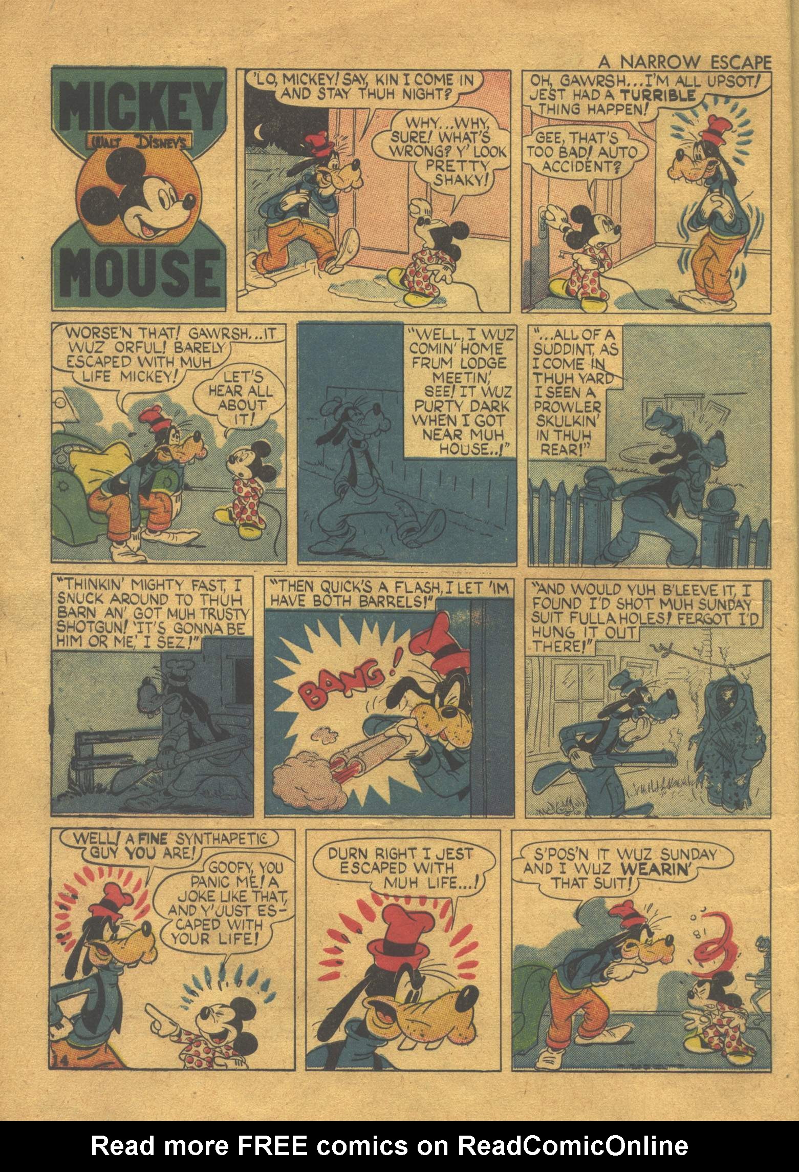 Read online Walt Disney's Comics and Stories comic -  Issue #22 - 16
