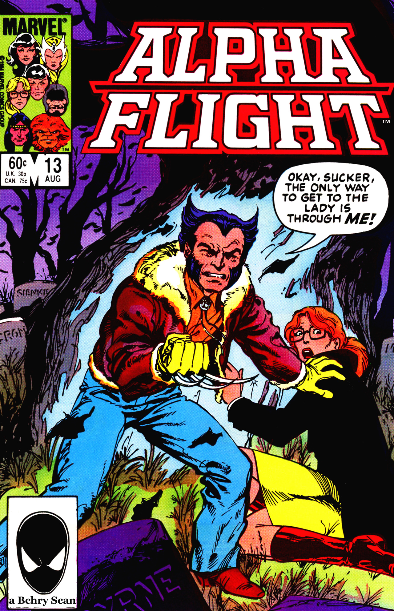 Read online Alpha Flight (1983) comic -  Issue #13 - 1