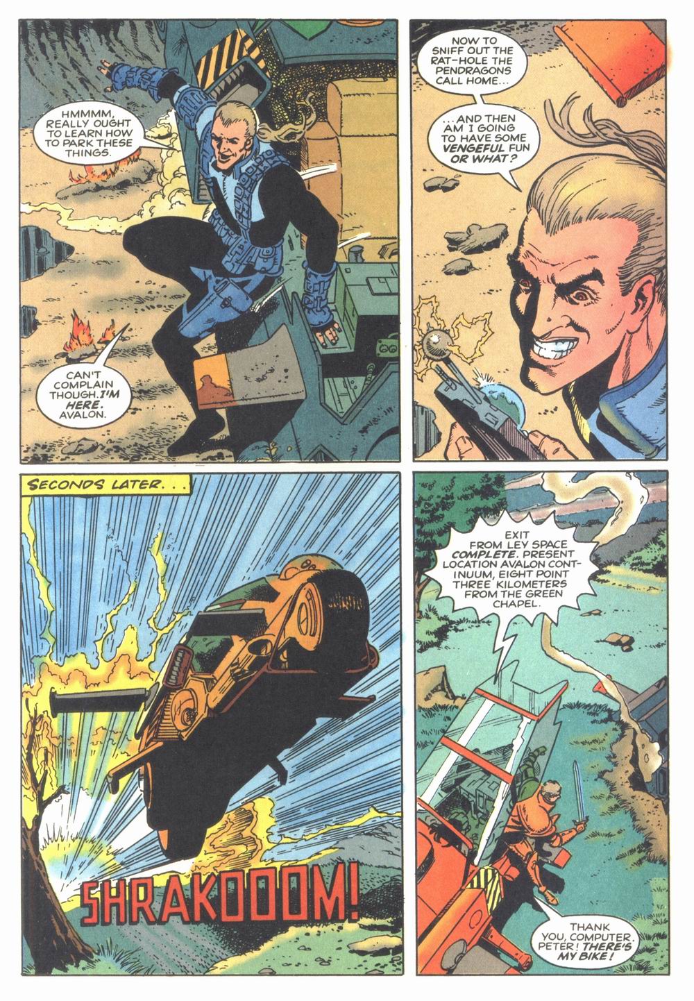 Read online Knights of Pendragon comic -  Issue #5 - 14