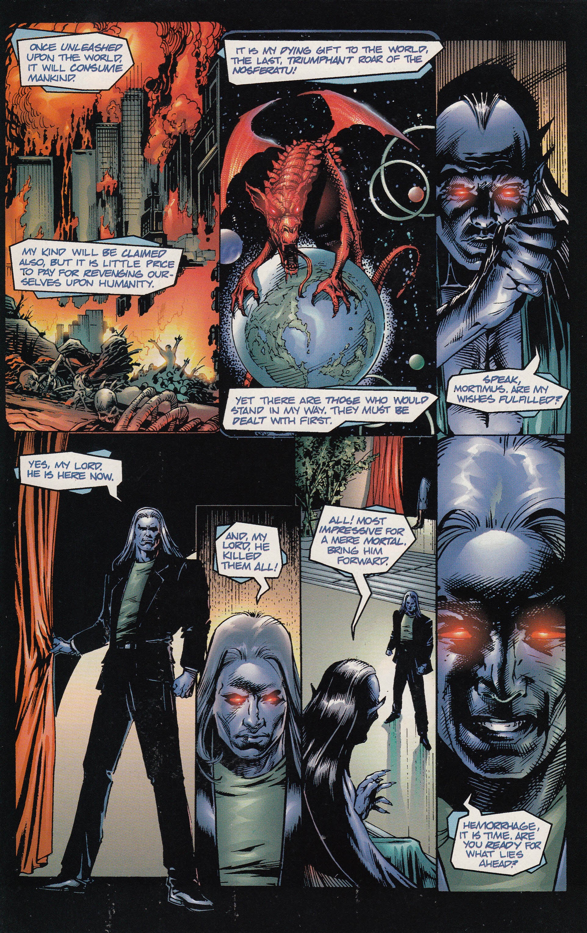 Read online Vampirella vs Hemorrhage comic -  Issue #2 - 22