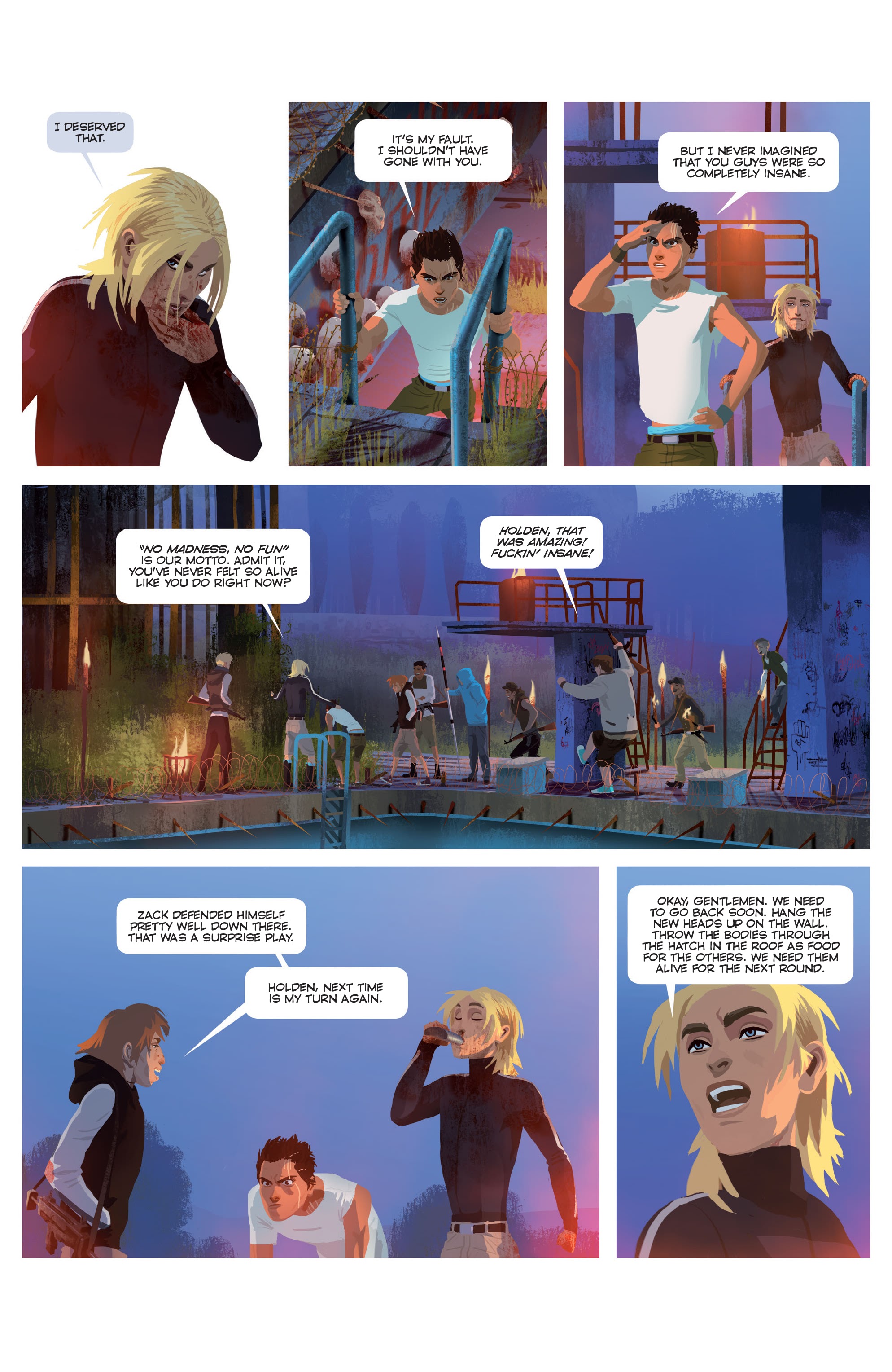 Read online Gung-Ho: Sexy Beast comic -  Issue #4 - 14