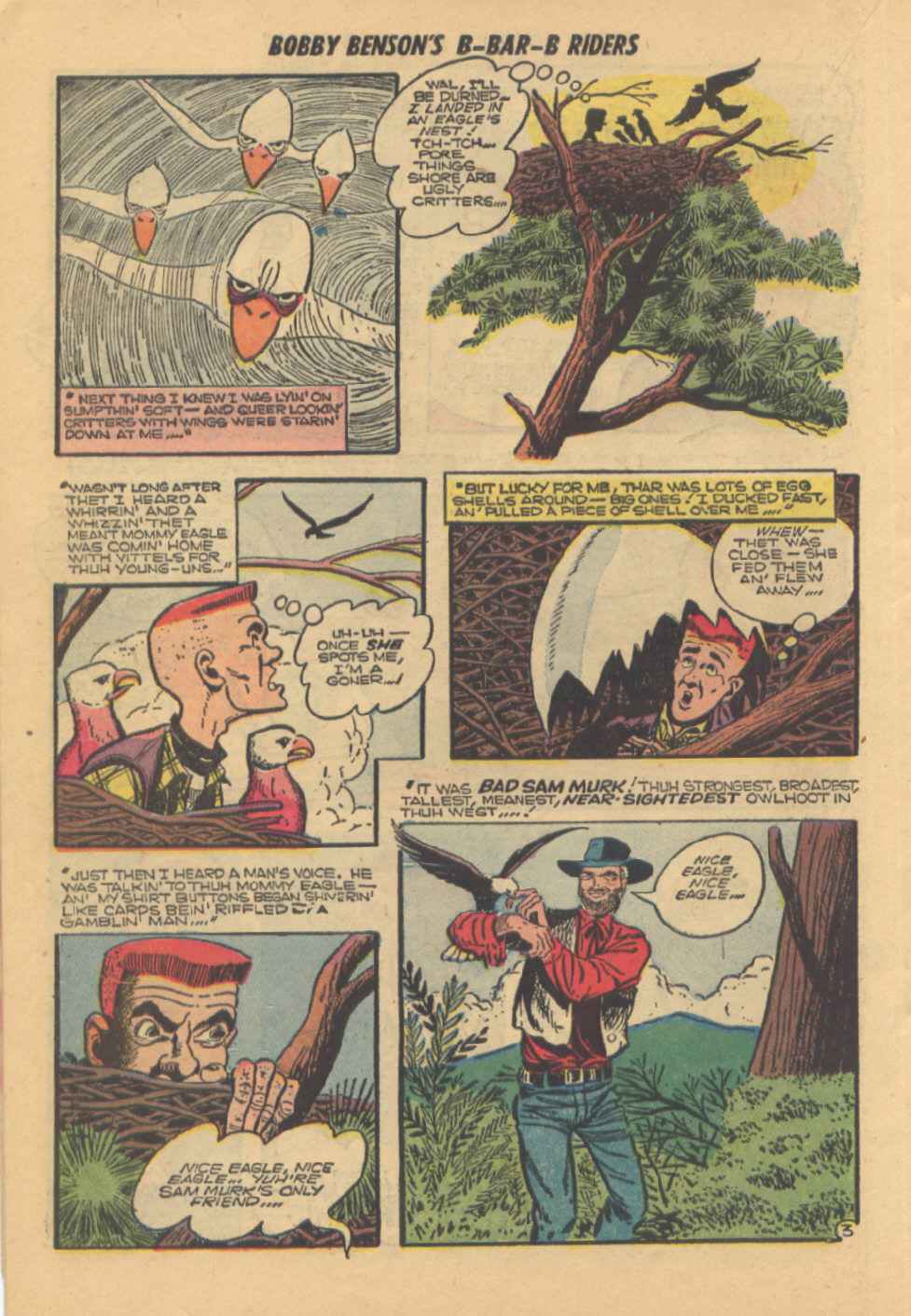 Read online Bobby Benson's B-Bar-B Riders comic -  Issue #19 - 22