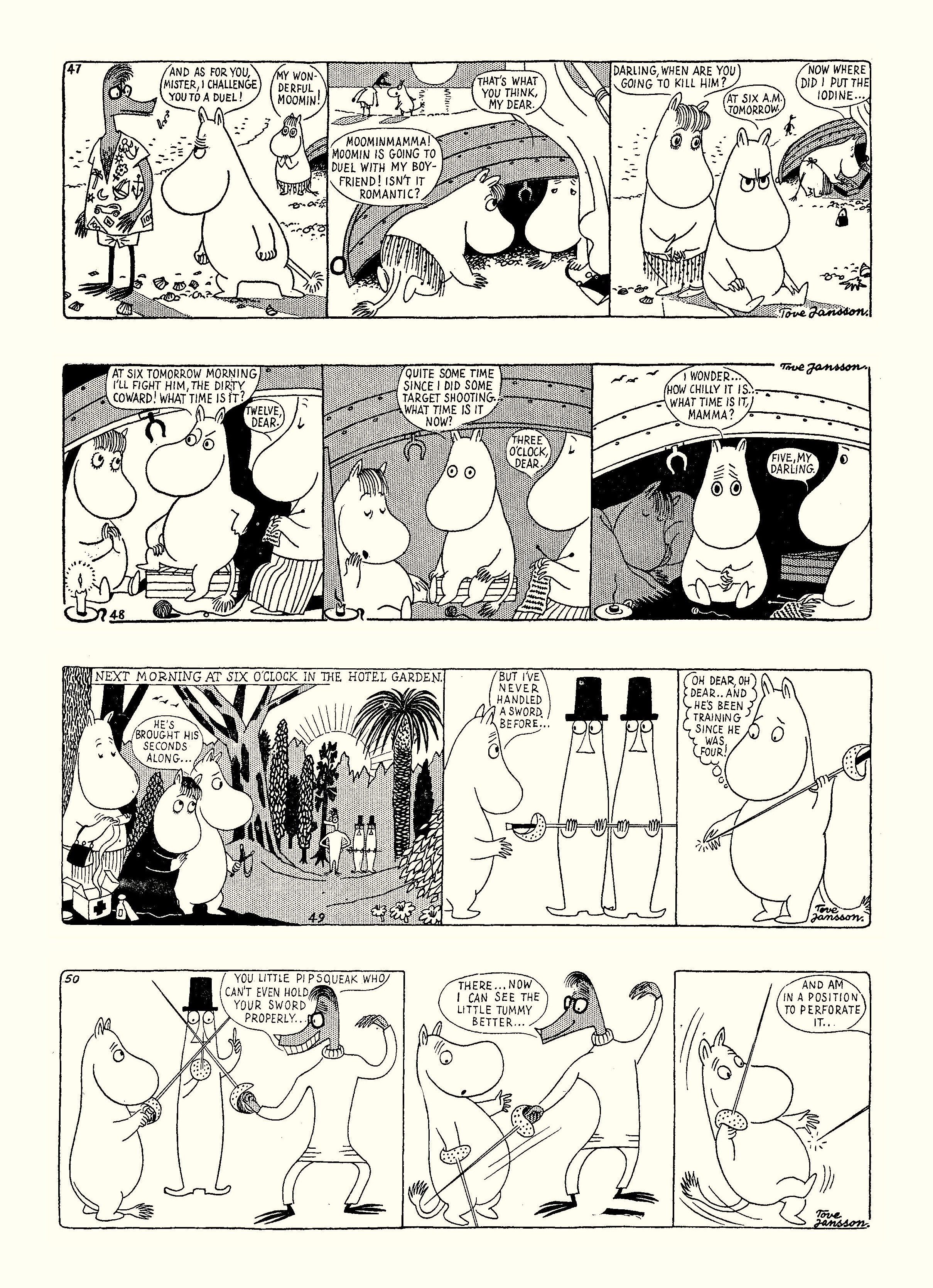 Read online Moomin: The Complete Tove Jansson Comic Strip comic -  Issue # TPB 1 - 60