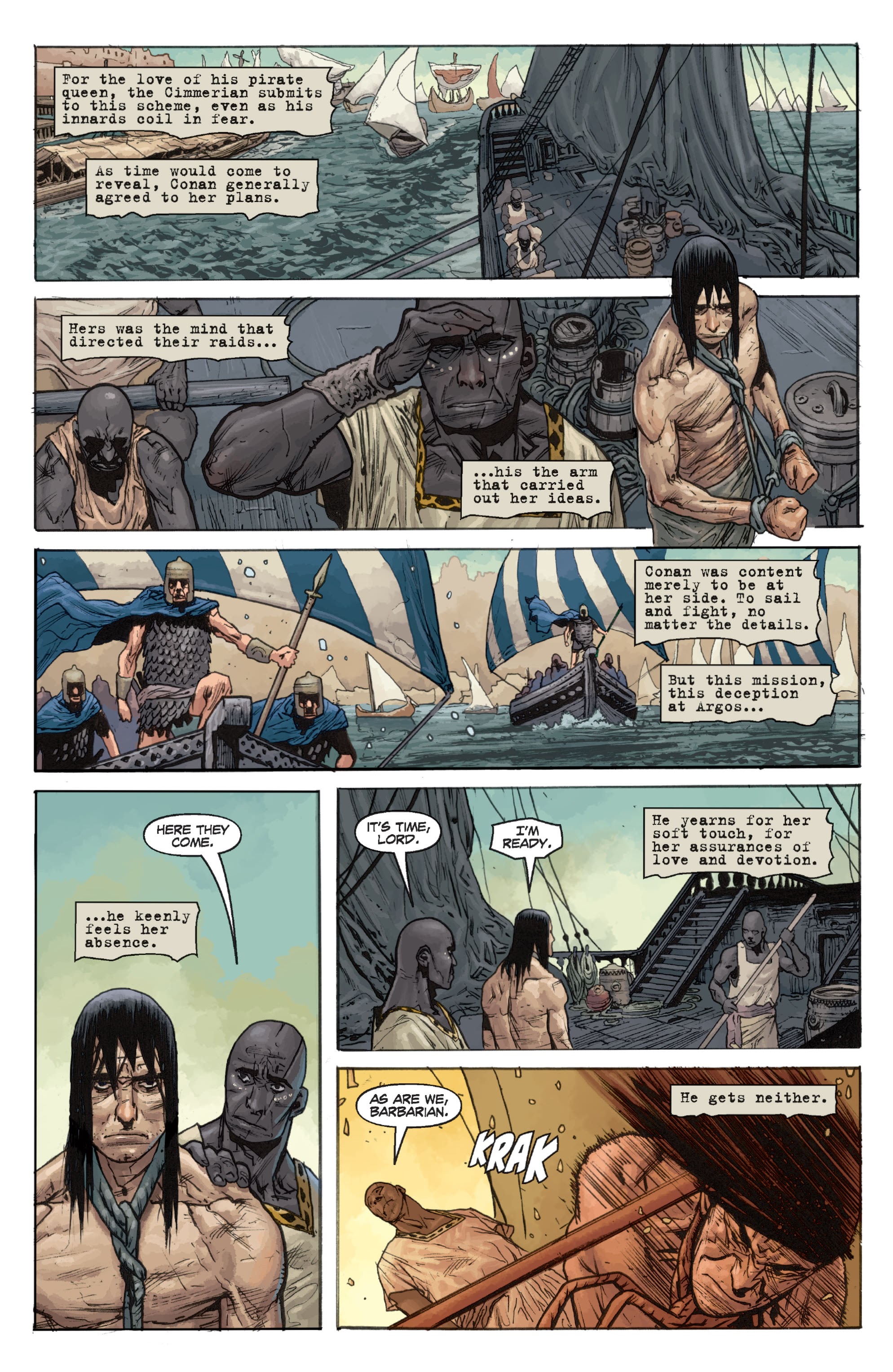 Read online Conan Chronicles Epic Collection comic -  Issue # TPB Horrors Beneath the Stones (Part 4) - 50