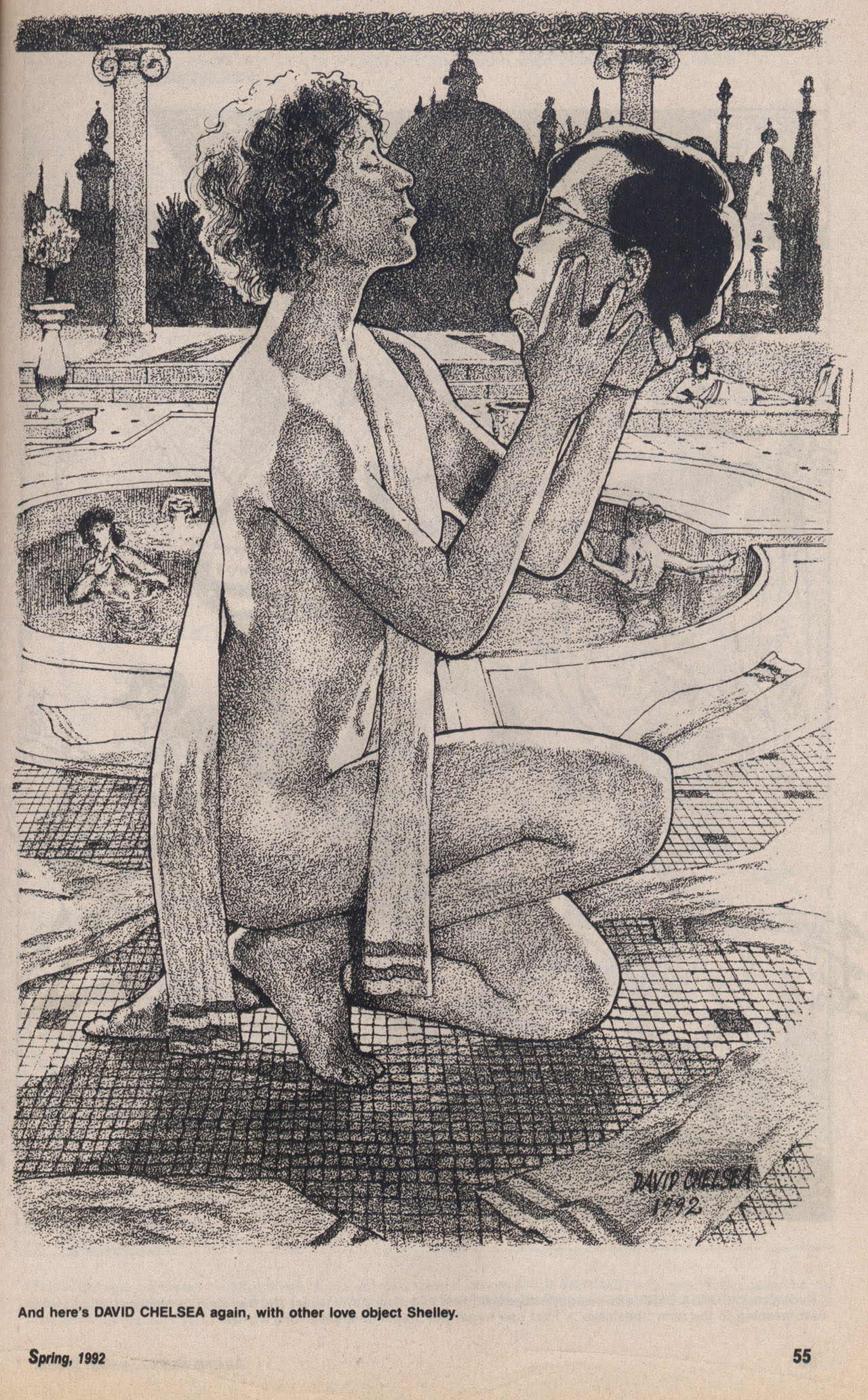 Read online Amazing Heroes Swimsuit Special comic -  Issue # TPB 3 - 54