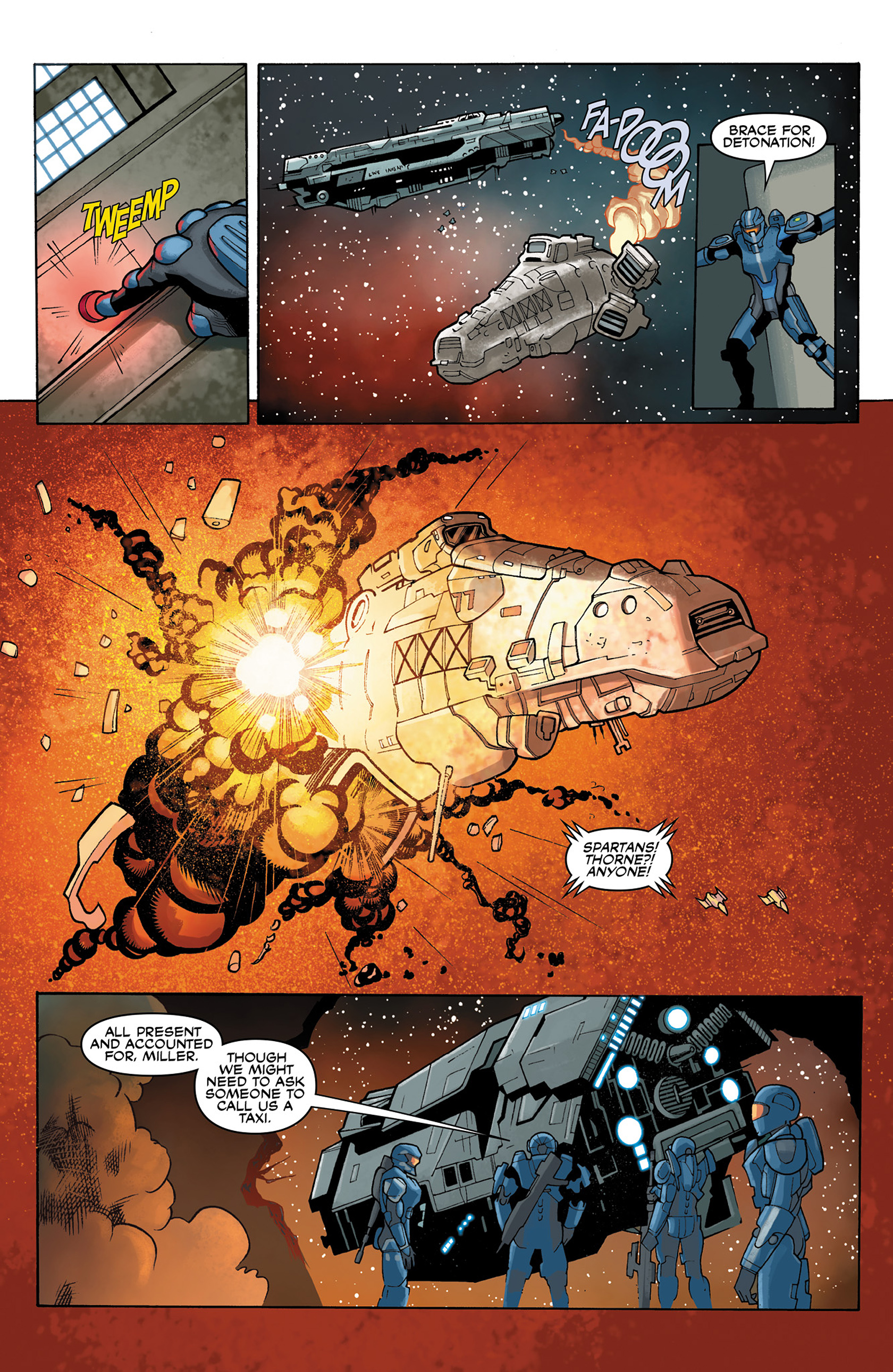 Read online Halo: Escalation comic -  Issue #4 - 20