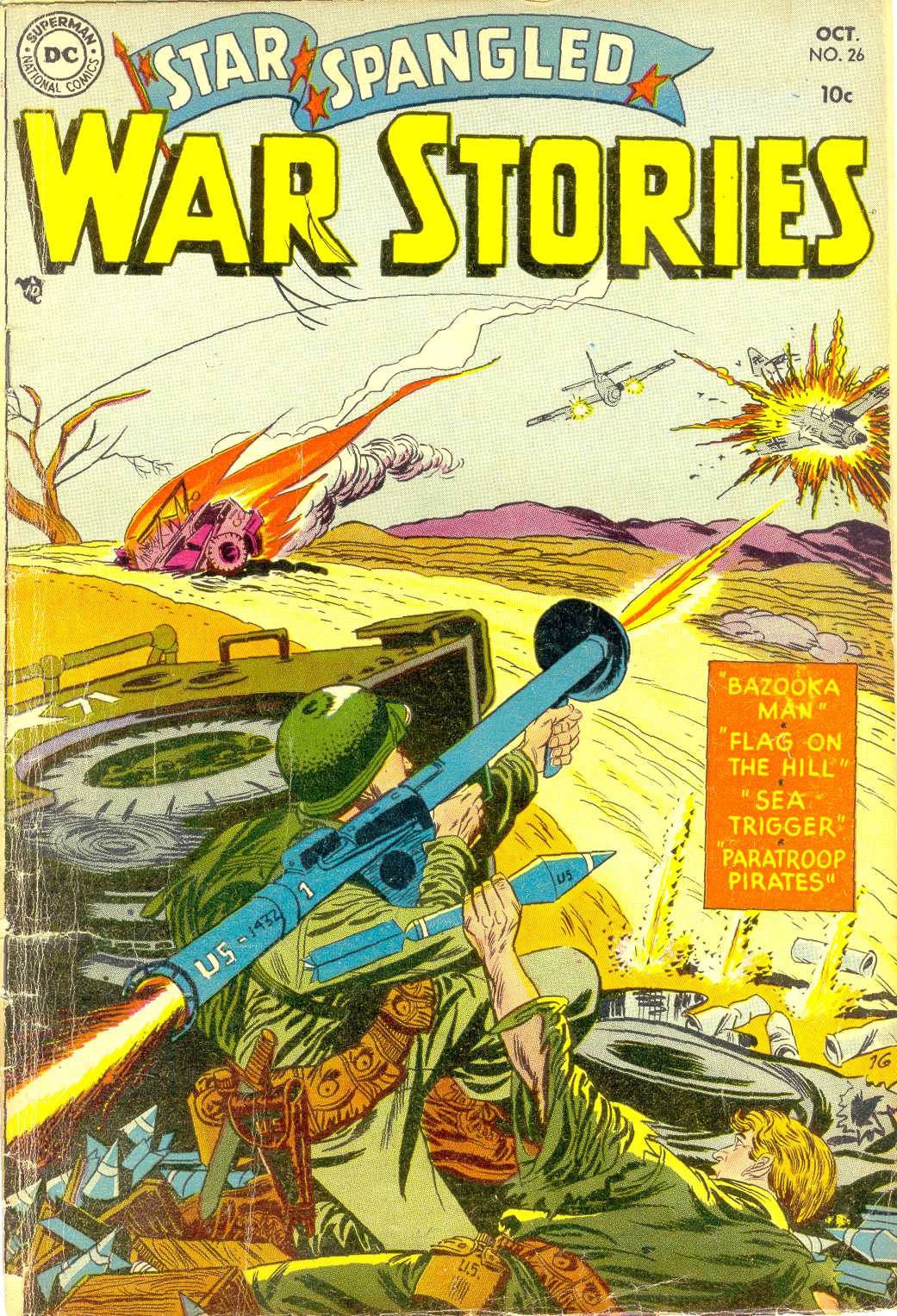 Star Spangled War Stories (1952) issue 26 - Page 1