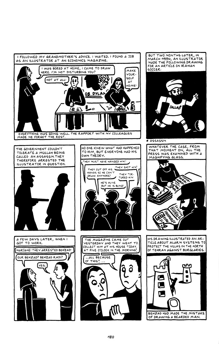 Read online Persepolis comic -  Issue # TPB 2 - 183