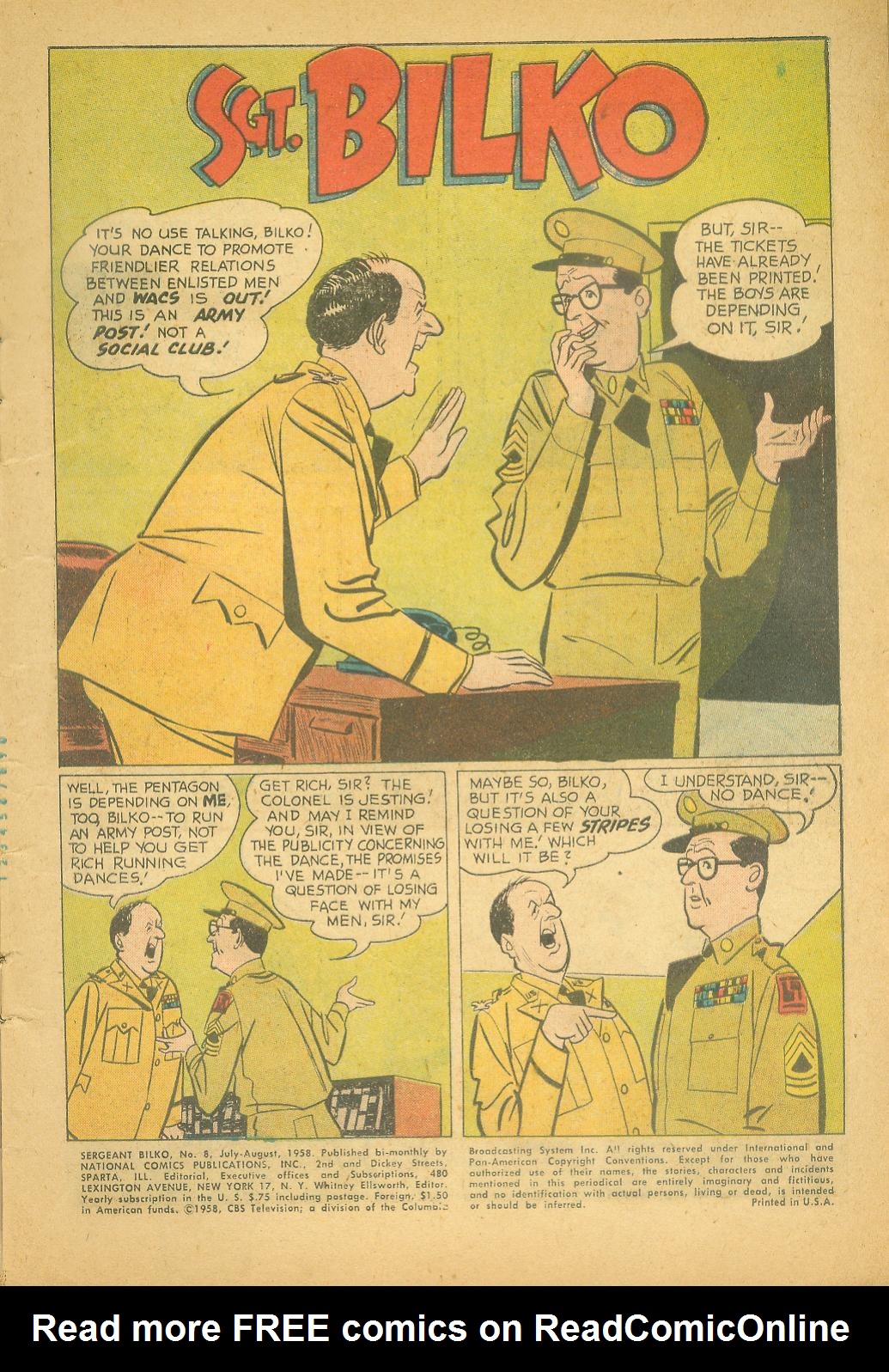 Read online Sergeant Bilko comic -  Issue #8 - 3