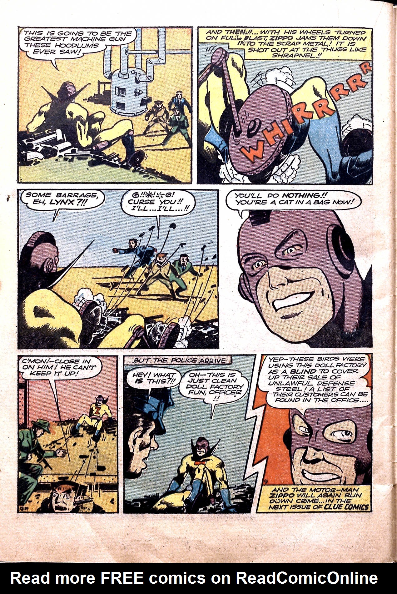 Read online Clue Comics comic -  Issue #2 - 52