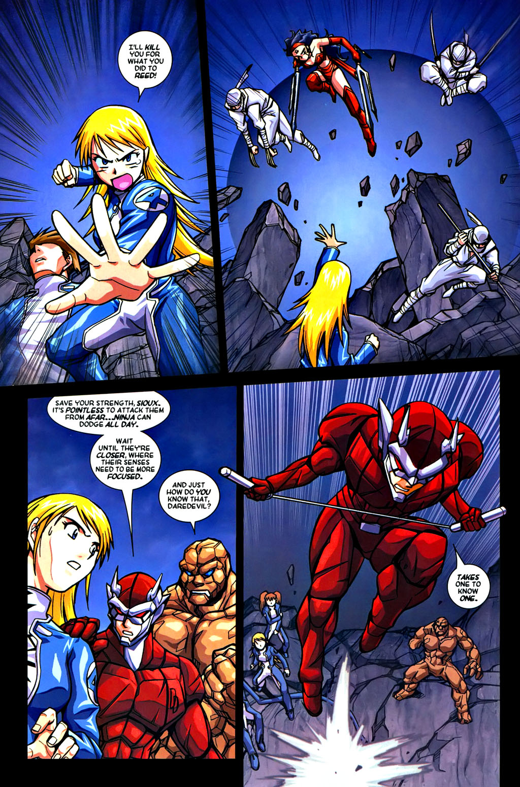 Read online New Mangaverse comic -  Issue #2 - 4