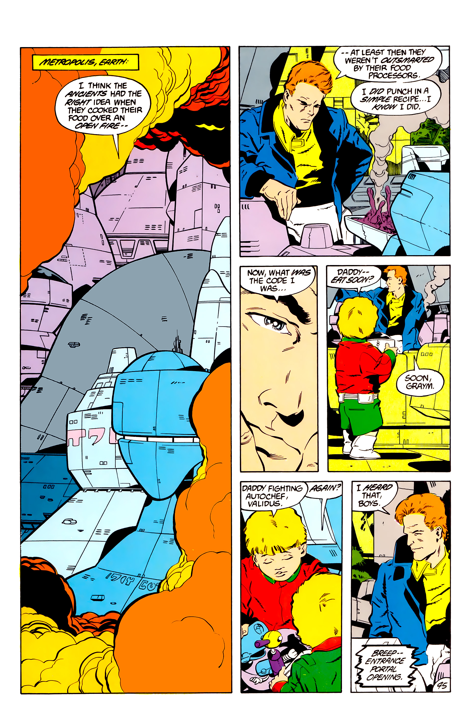 Read online Legion of Super-Heroes (1984) comic -  Issue #45 - 45