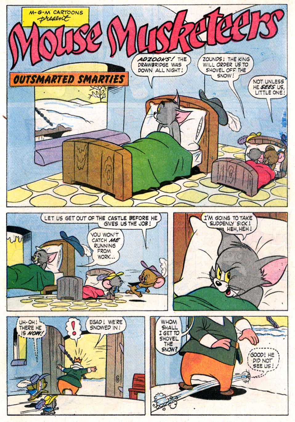 Read online M.G.M's The Mouse Musketeers comic -  Issue #20 - 21