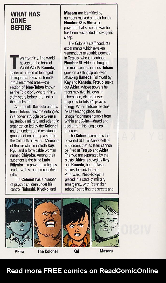 Read online Akira comic -  Issue #25 - 5